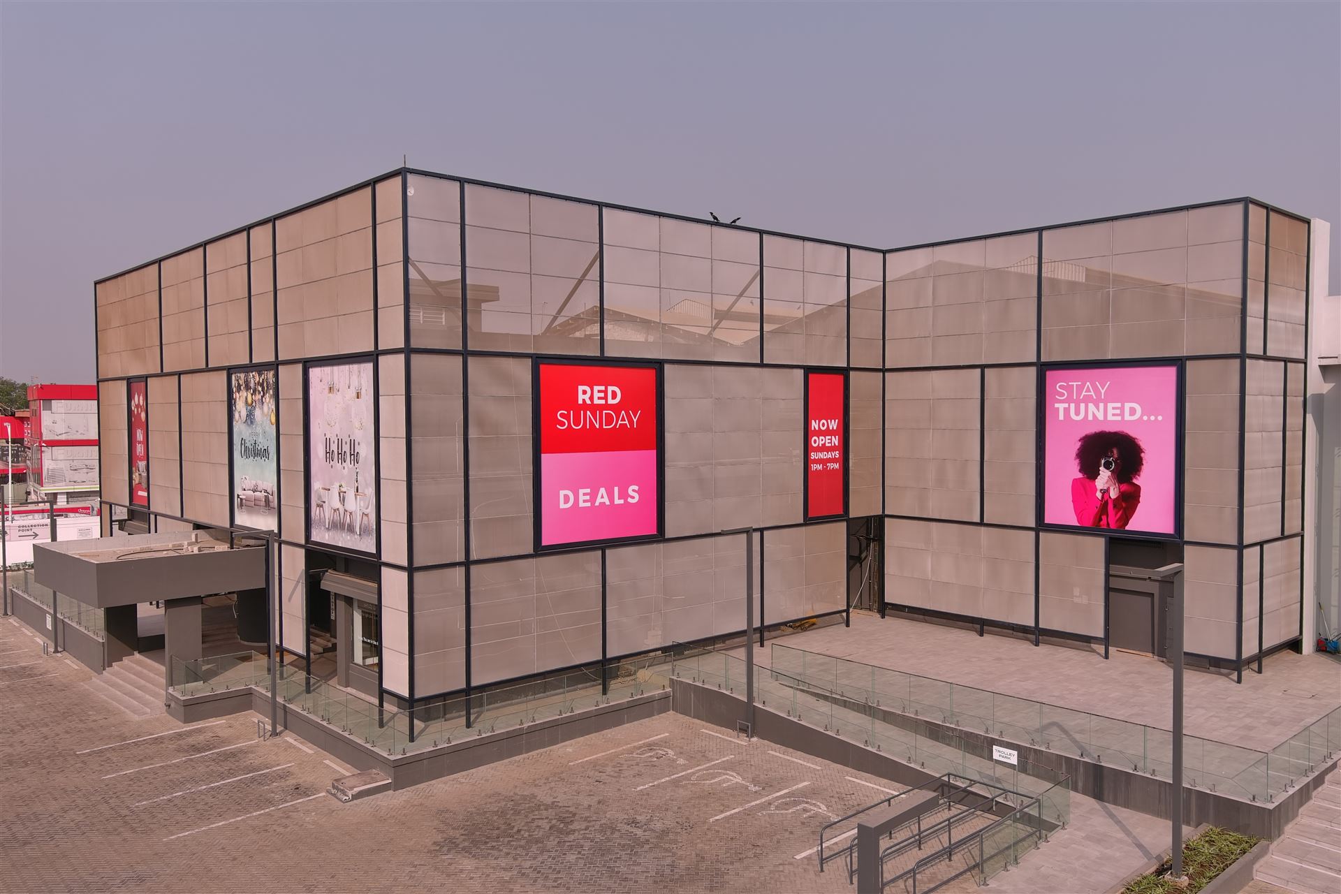 A completed commercial building by HAYBEL